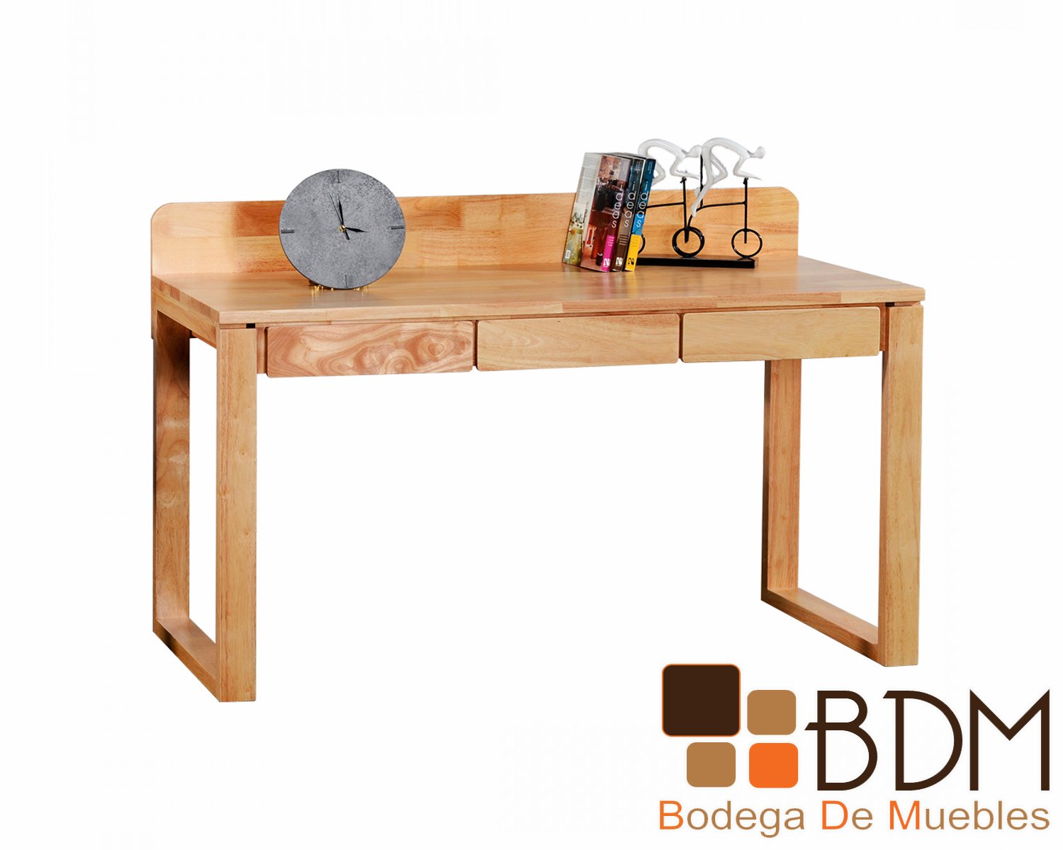 escritório madeira rústica