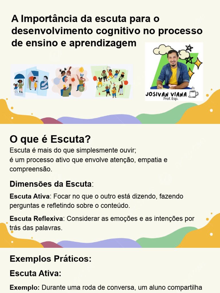 escuta ativa com crianças