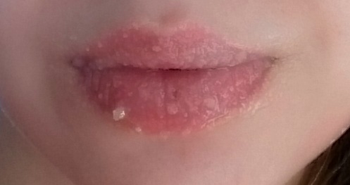 esfoliante de aveia para lábios sensíveis