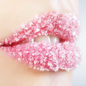 esfoliante de aveia para lábios sensíveis