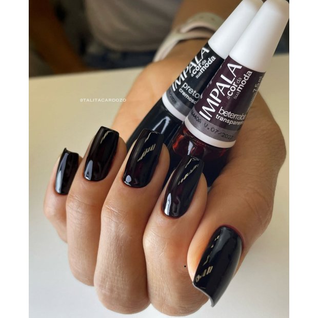 esmalte preto