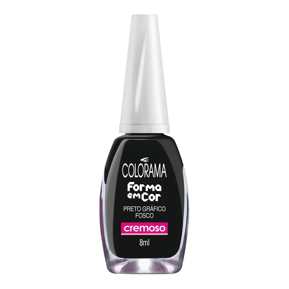 esmalte preto