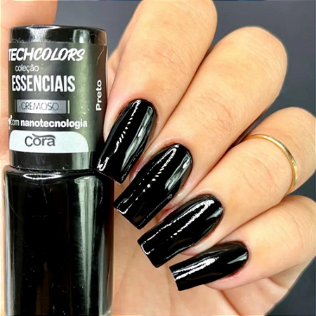 esmalte preto