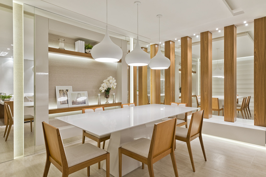 espelho sala de jantar Feng Shui