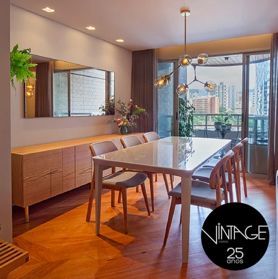 tendências de espelhos decorativos sala de jantar