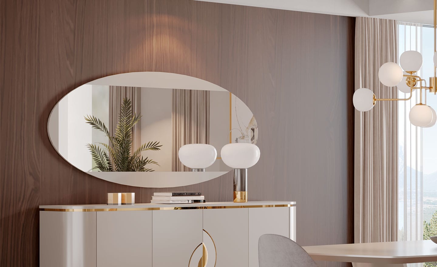 espelho para sala de jantar