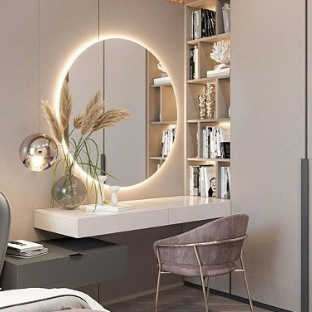 tipos de espelho redondo para decoração