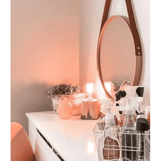 espelho redondo decorativo kit