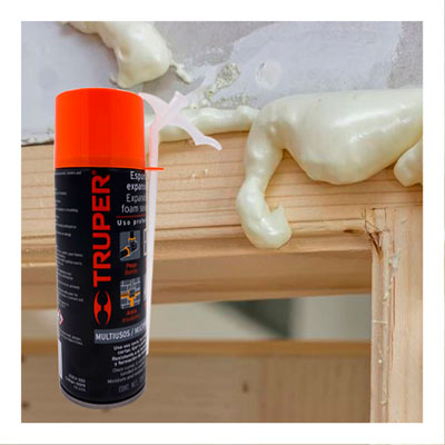 como usar espuma expansiva em telhado