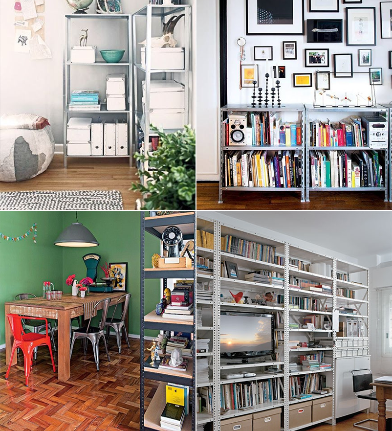 DIY: Transforme Sua Estante de Aço Antiga com Pintura e Customização