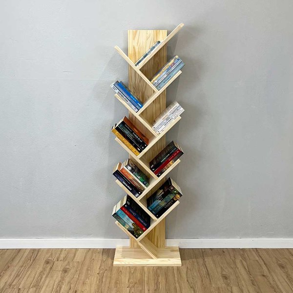 estante de livros