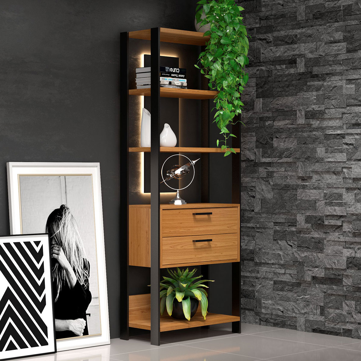 Tendências de cores para estantes em 2025/2026