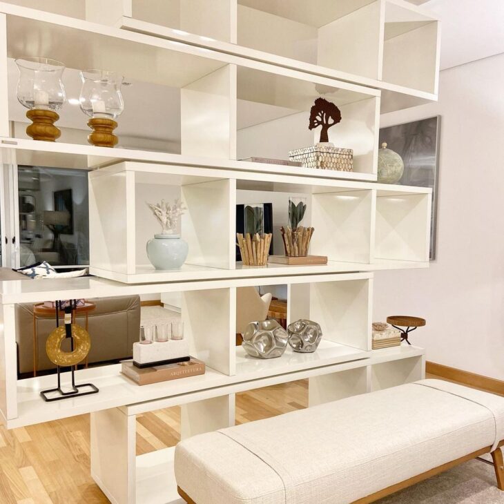 melhor estante vazada para apartamento pequeno