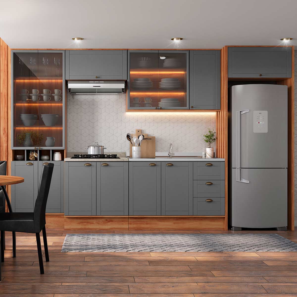 Misturando rústico e moderno: dicas para sua cozinha