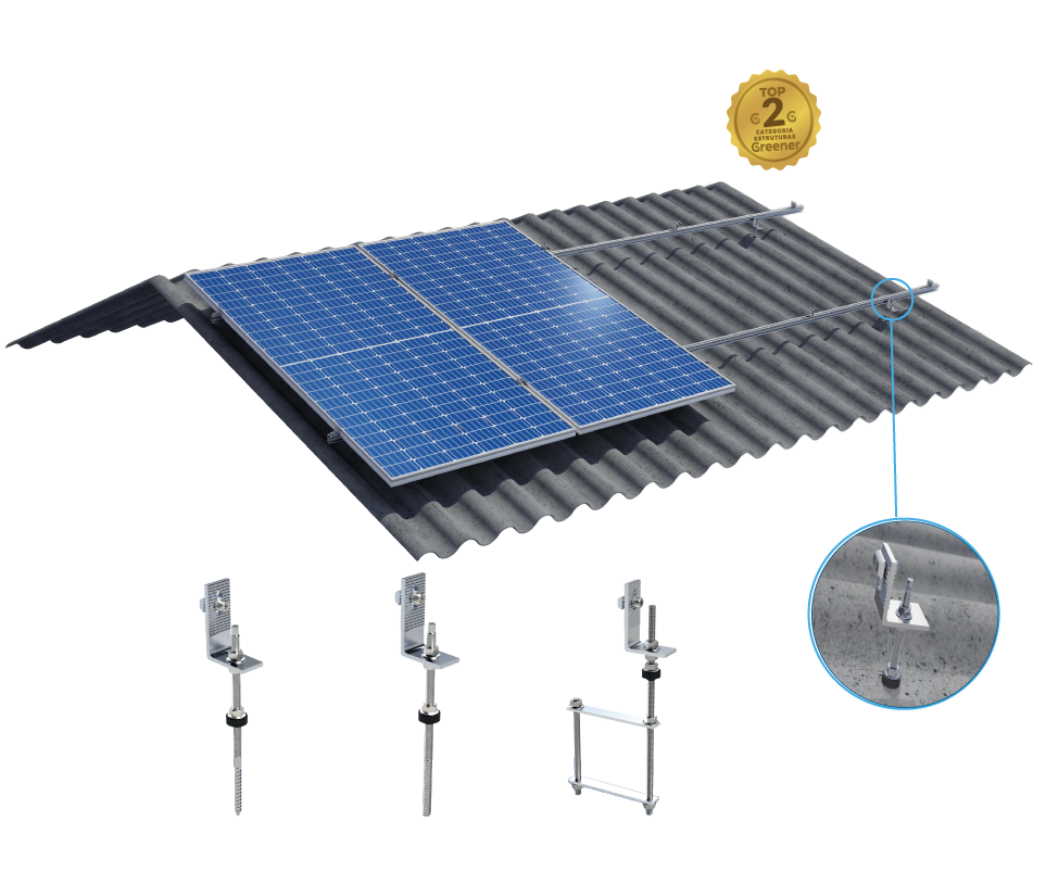 fixação telha fibrocimento