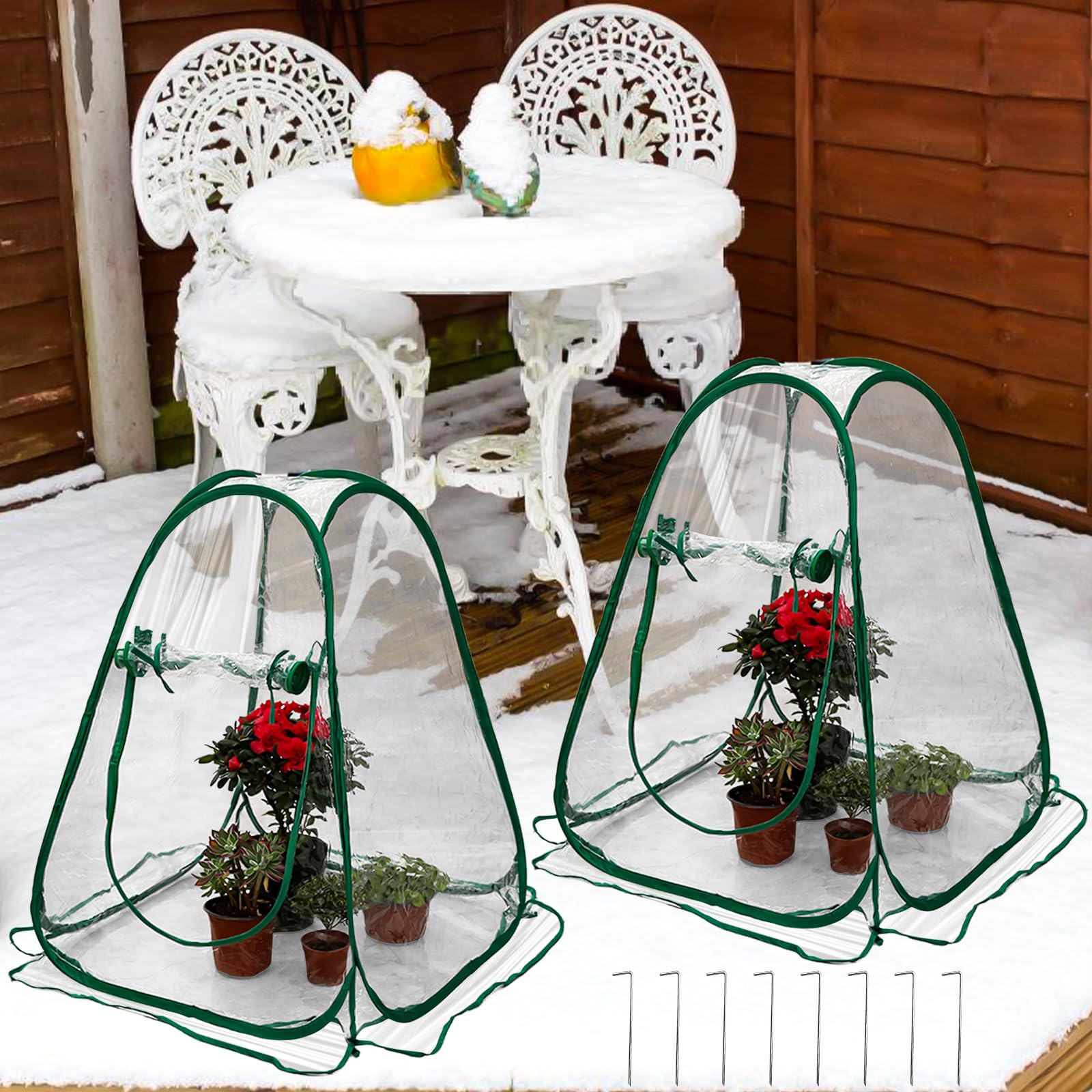 estufa de jardim pequena