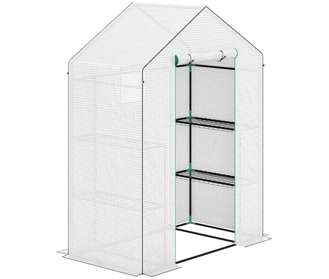 estufa de jardim pequena