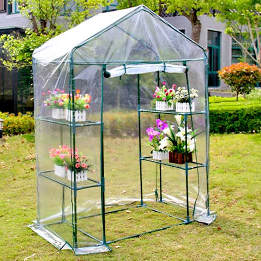 estufa de jardim pequena