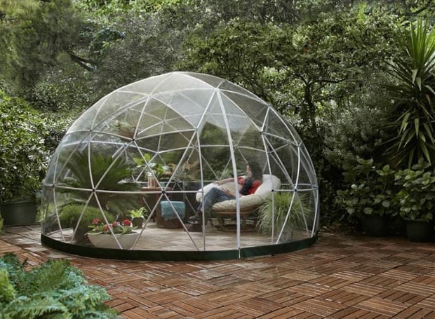 estufa pequena para varanda