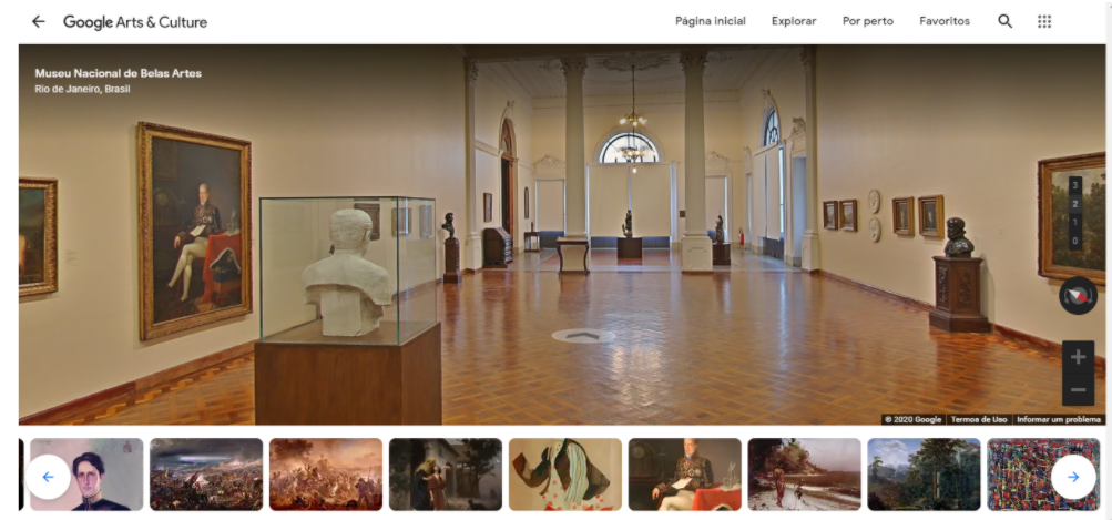 explorando museus virtuais