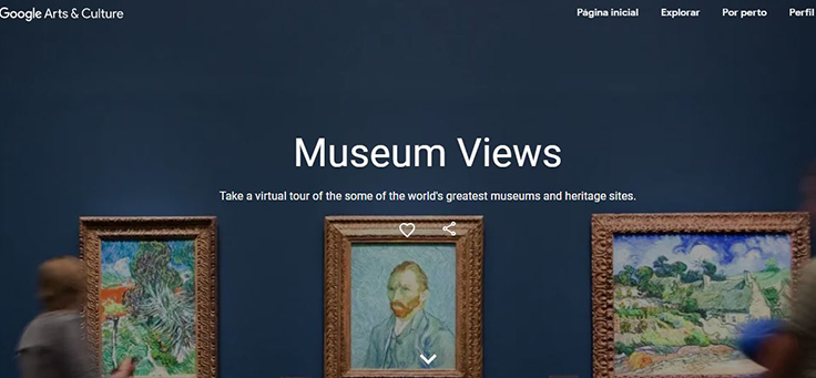 explorando museus virtuais