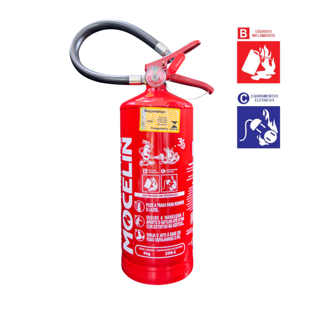 manutenção e recarga de extintores para equipamentos elétricos