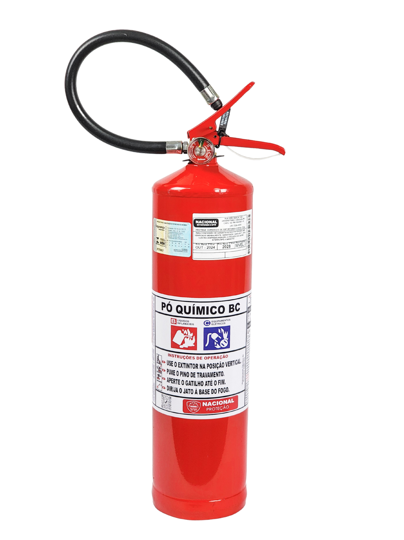 extintor de incendio para eletricidade