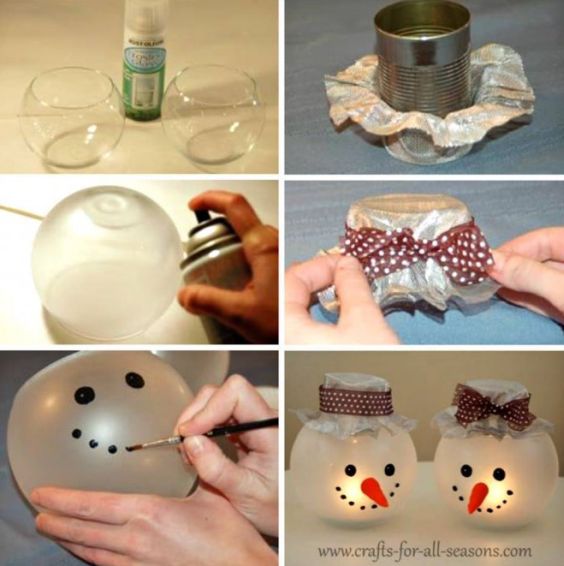 Como transformar potes de vidro em vasos decorativos