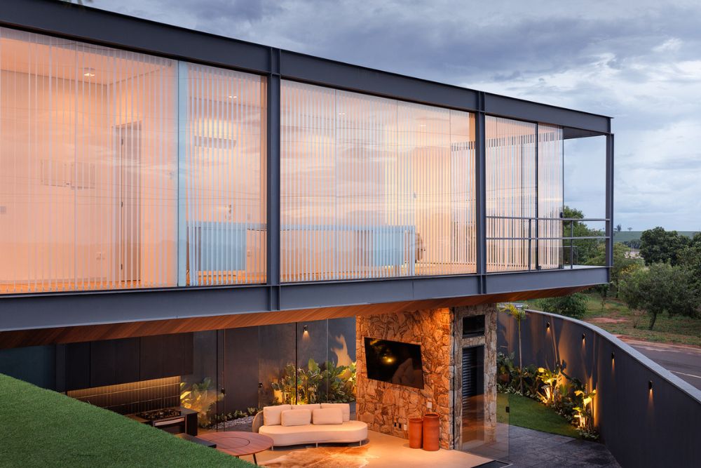 custo fachada pele de vidro