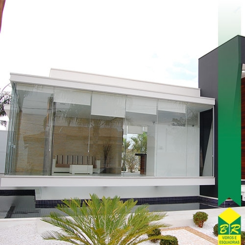 fachada de vidro preço m2
