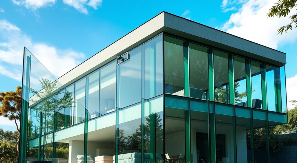 fachada de vidro preço m2