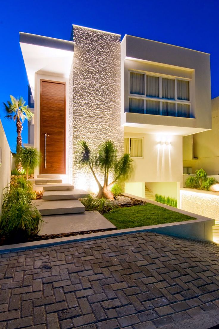 tendências fachadas casas 2026