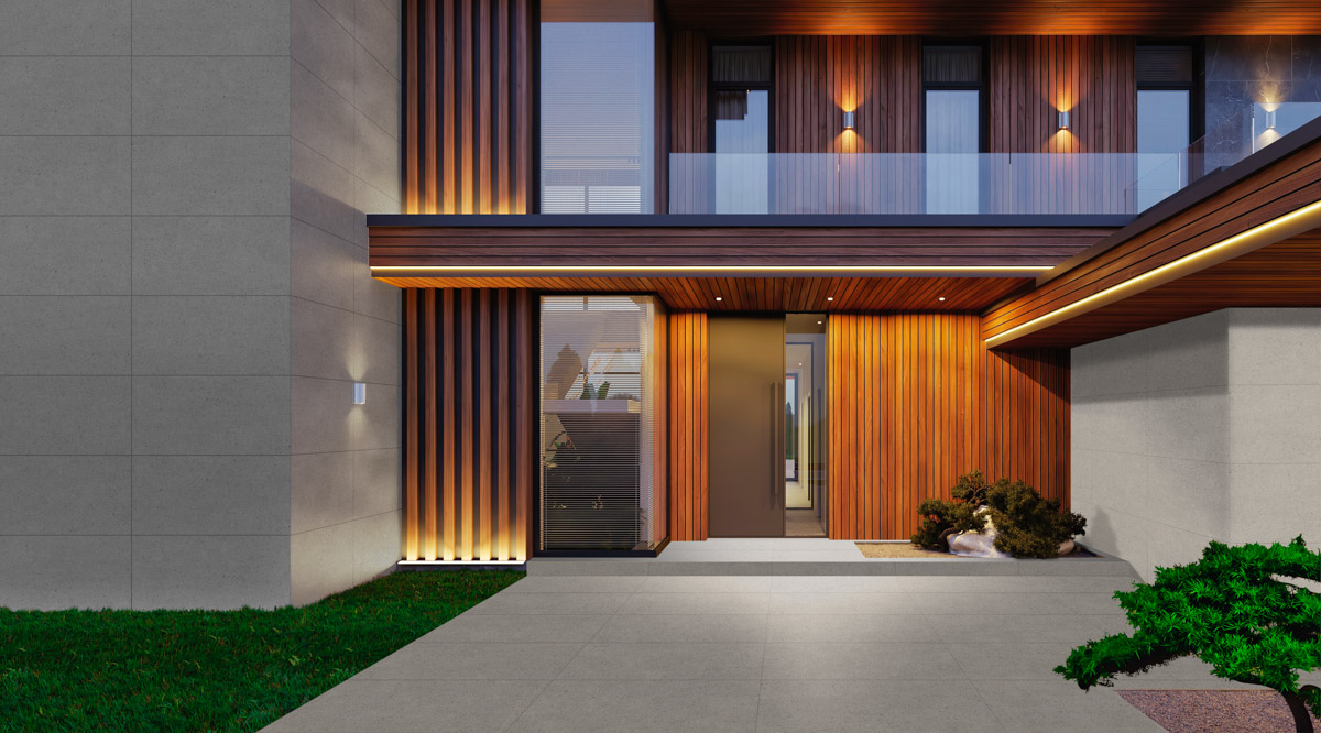 inspiração fachada moderna