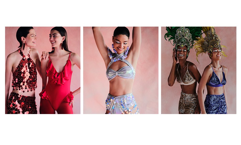 Fantasia de carnaval feminina luxo 2026