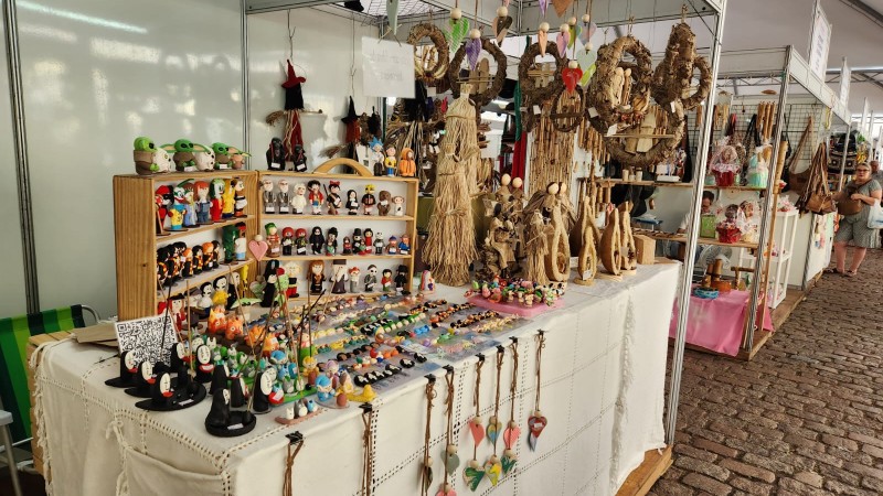 feira de artesanato