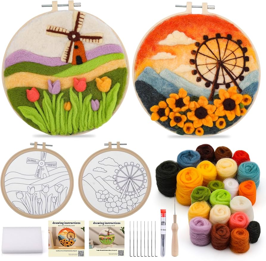 Kits de Needle Felting para Iniciantes: Onde Encontrar e o que Incluem