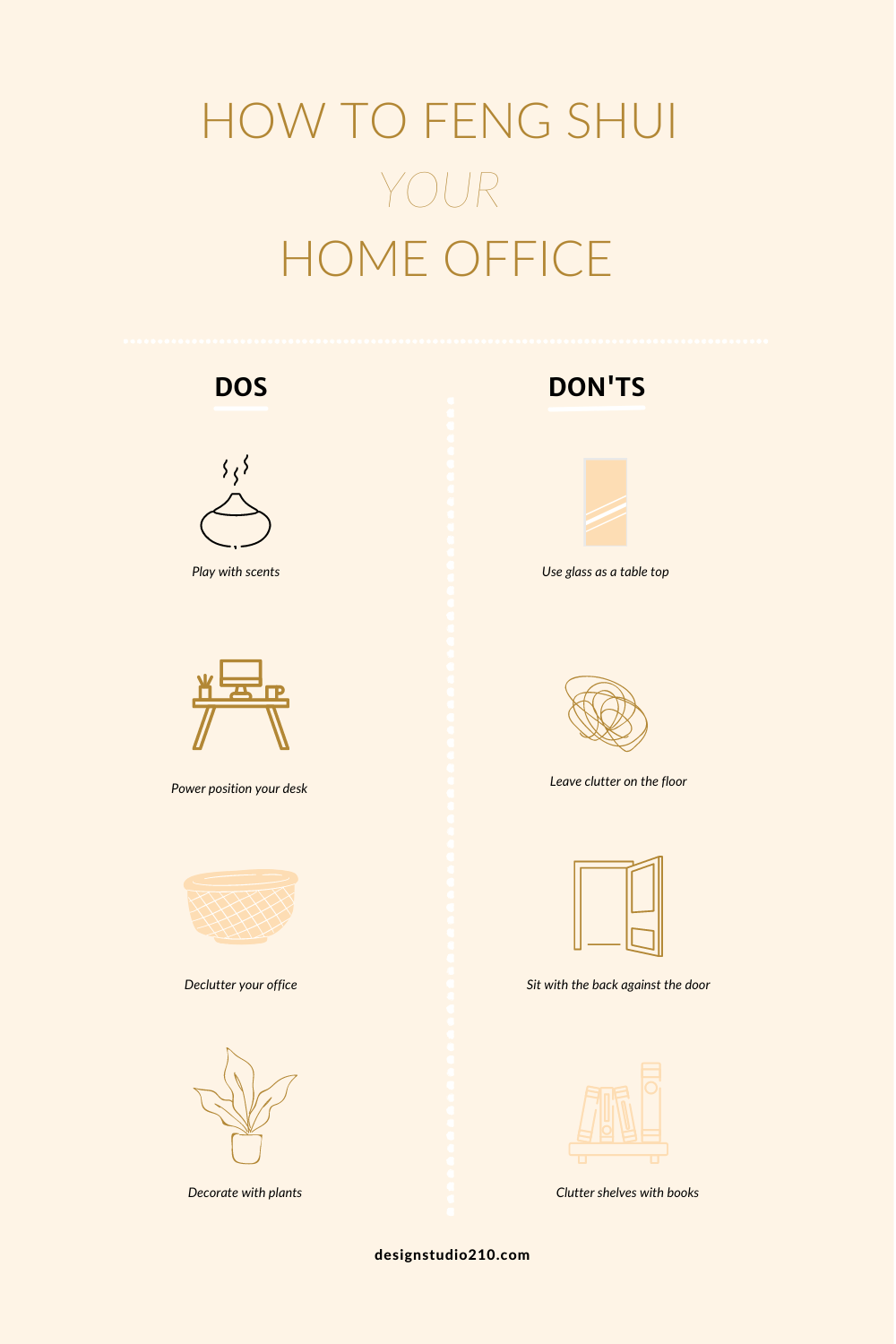 Guia completo de cores no Feng Shui para escritórios