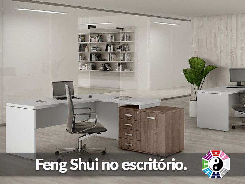 organização de escritorio feng shui