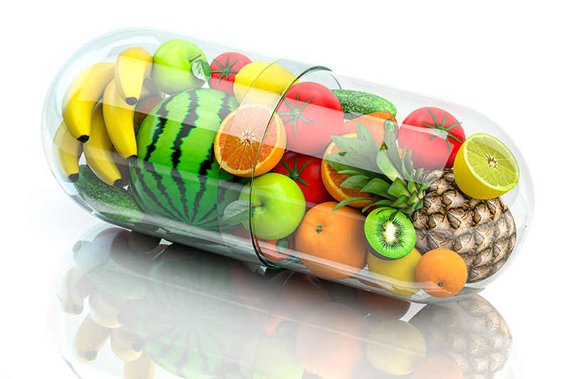 feridas e alimentação