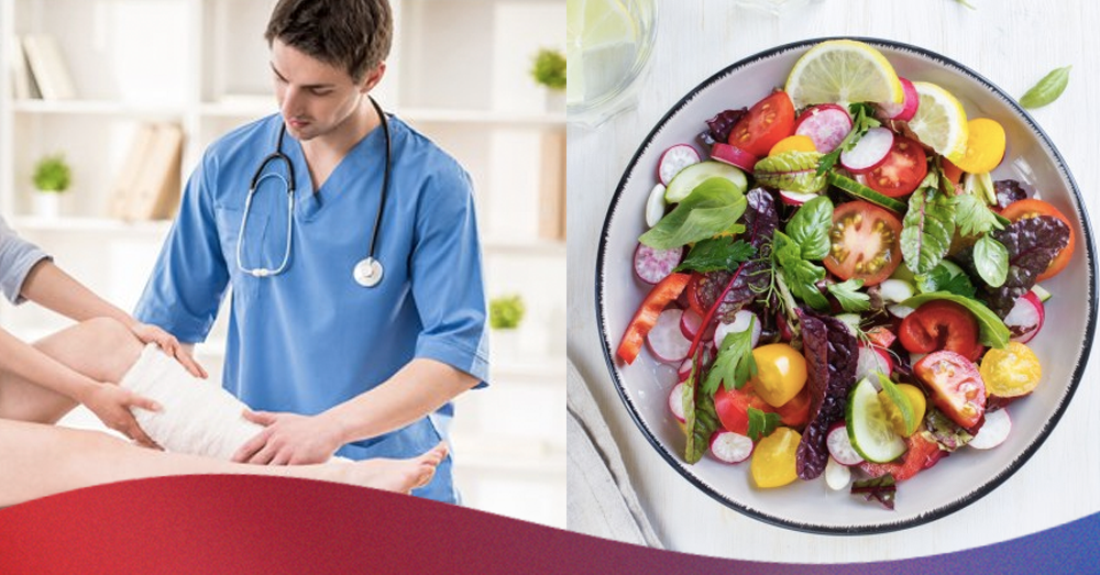 Por que evitar alimentos remosos durante a recuperação de feridas?