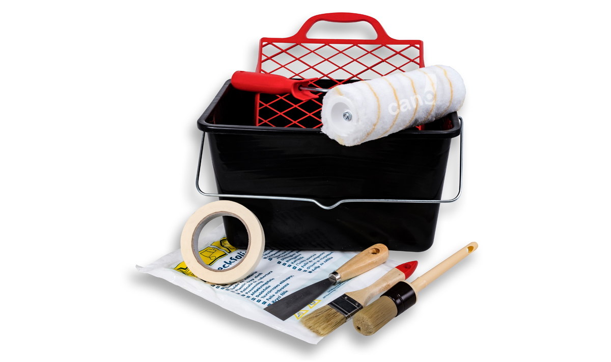 ferramentas para pintar paredes internas