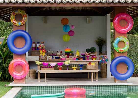Guia Completo de Decoração para Pool Party Temática