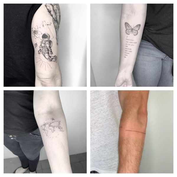 fine line vs micro realismo qual escolher