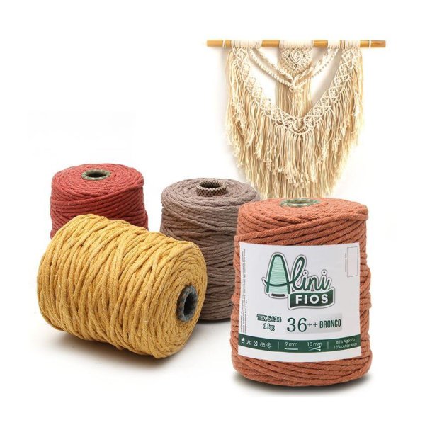 Guia Completo: Como Escolher a Espessura Ideal do Fio para Seu Projeto de Macramê