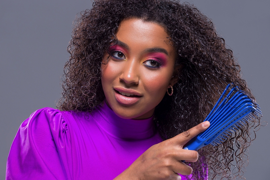 fitagem cabelo cacheado