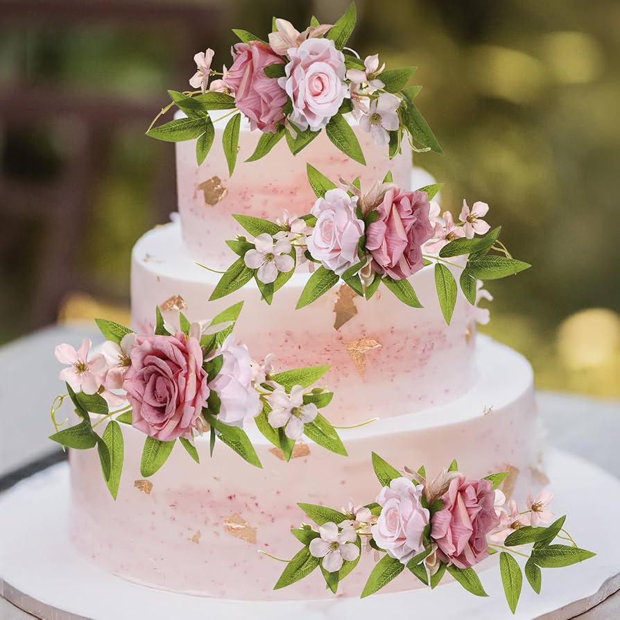 DIY flores de papel para bolos