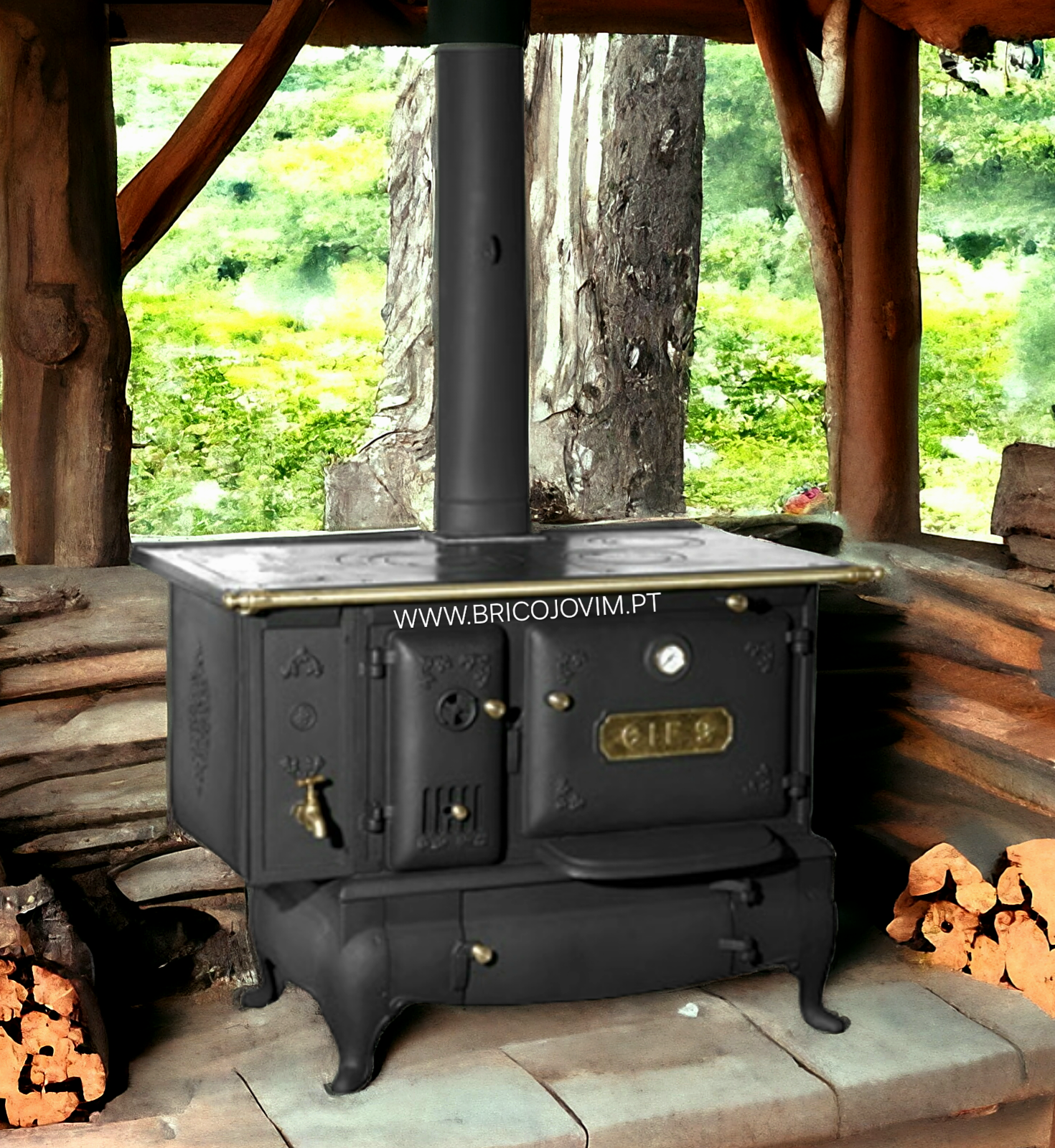 Os 5 melhores fogões a lenha para cozinhar em 2024