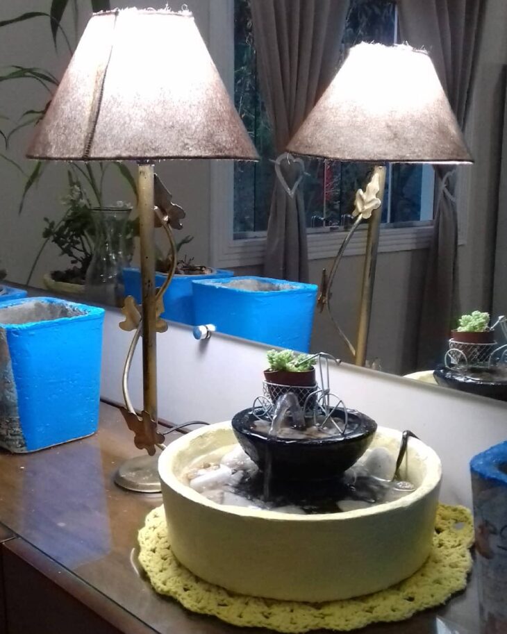 Como escolher a fonte de água ideal para sua sala