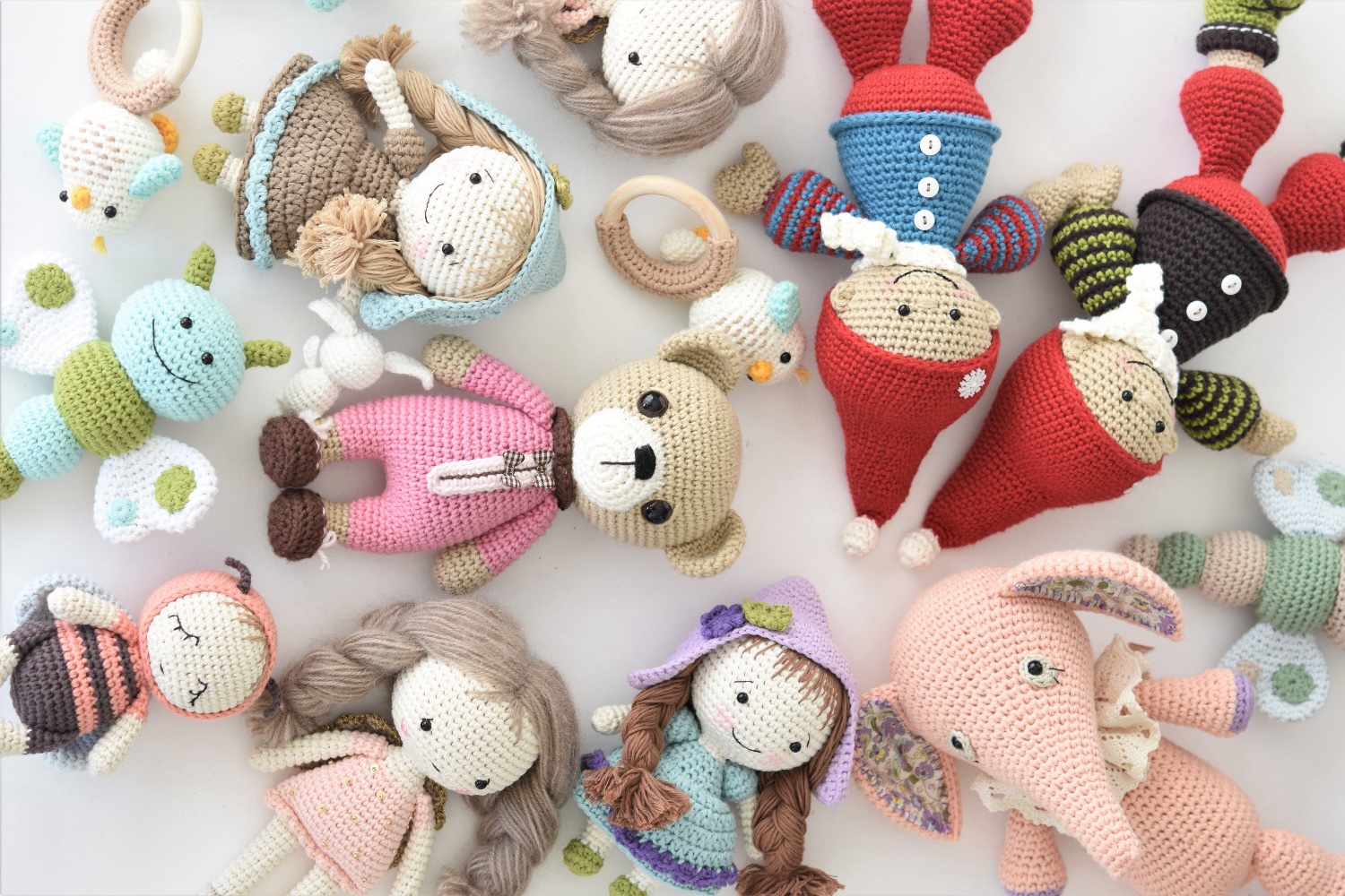 fotografia de amigurumi