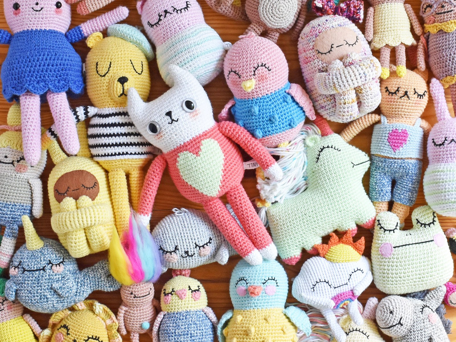 fotografia de amigurumi